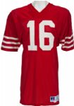 1985-87 Joe Montana Game Worn San Francisco 49ers Jersey - MEARS Graded A10!