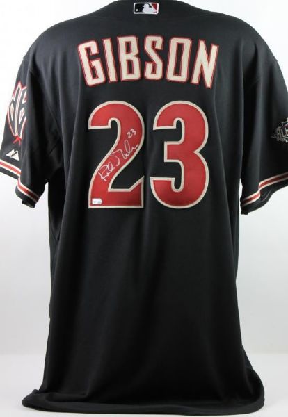 Kirk Gibson Game Used & Signed 2011 Majestic Diamondbacks Jersey (MLB)