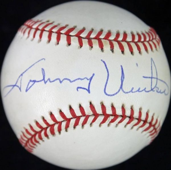 Colts: Johnny Unitas Signed OML Baseball (PSA/DNA)