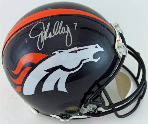 John Elway Signed Broncos Full Size Helmet (PSA/DNA)