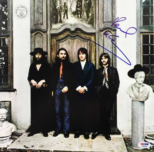 The Beatles: Paul McCartney Signed "Hey Jude" Record Album (PSA/DNA)