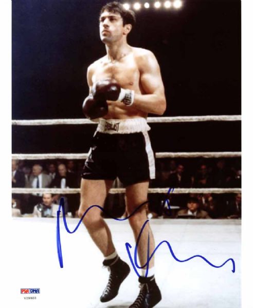 Robert DeNiro Signed 8" x 10" Raging Bull Photo (PSA/DNA)