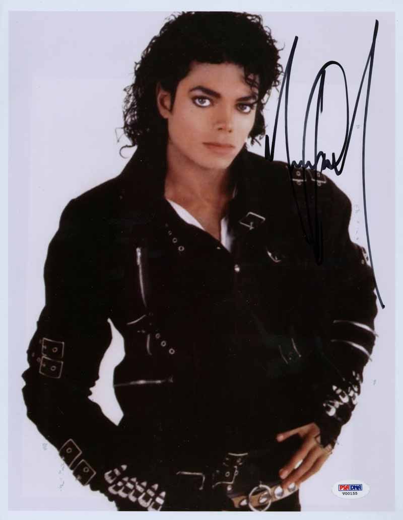 Lot Detail - Michael Jackson Signed 11