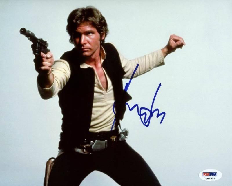 Lot Detail - Harrison Ford Signed 11