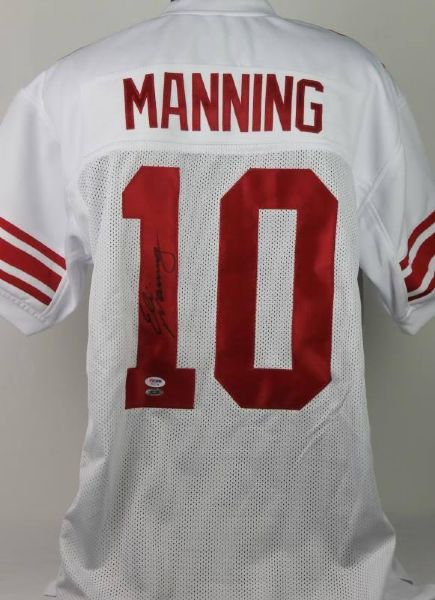 Eli Manning Signed NY Giants Jersey (PSA/DNA)