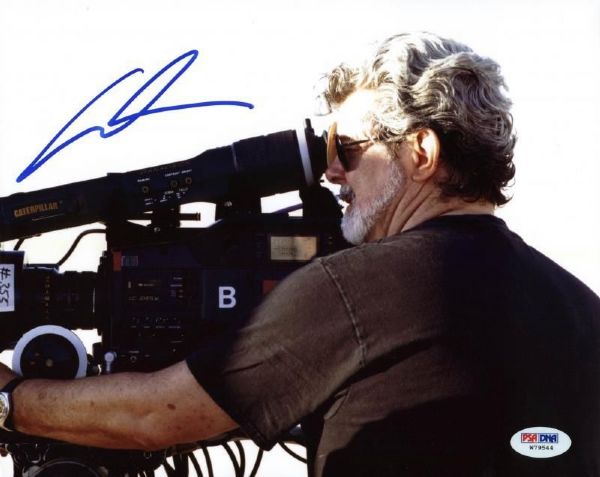 George Lucas Signed 8" x 10" Photo (PSA/DNA)