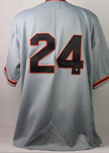 Willie Mays Signed San Francisco Giants Jersey (Mays Say Hey Holo.)