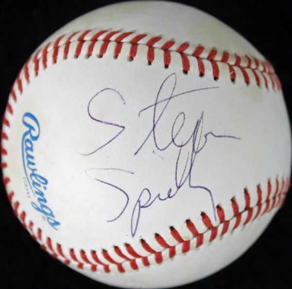 Steven Spielberg Rare Signed OAL Baseball (JSA & PSA/DNA)