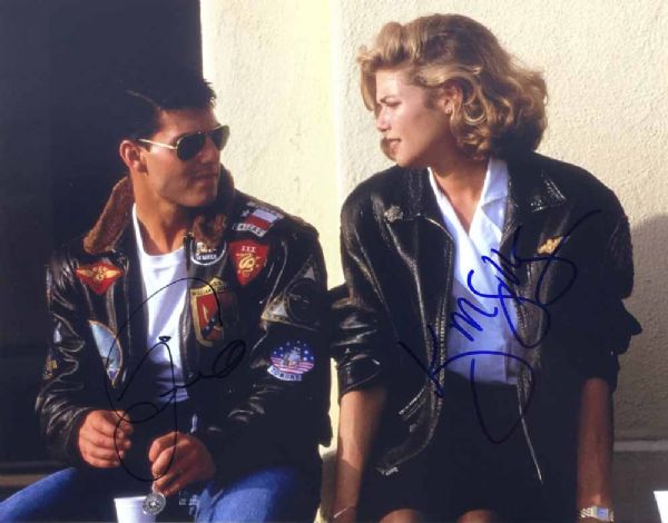 Top Gun: Tom Cruise & Kelly McGillis Dual Signed 8" x 10" Color Photo (PSA/DNA)