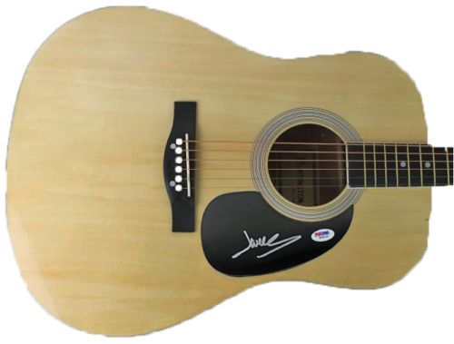 James Mercer (The Shins & Broken Bells) Signed Acoustic Guitar (PSA/DNA)