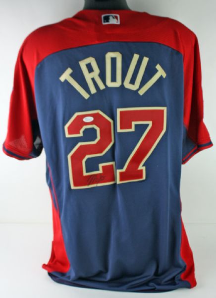 Mike Trout Signed 2014 MLB All-Star Game Jersey (JSA)