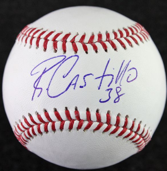 Rusney Castillo Signed OML Baseball (PSA/JSA Guaranteed)