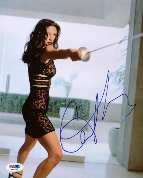 Catherine Zeta-Jones Signed 8" x 10" Photo from "Legend of Zorro" (PSA/DNA)