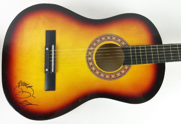 Dave Matthews Band: Tim Reynolds Signed Acoustic Guitar with Sketch! (PSA/JSA Guaranteed)