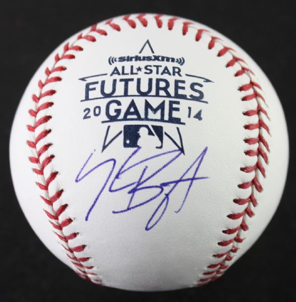 Kris Bryant Signed OML 2014 Futures All-Star Game Baseball (JSA)