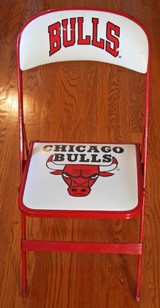 Chicago Bulls Original Chair from Chicago Stadium (ex. Walter Payton!)