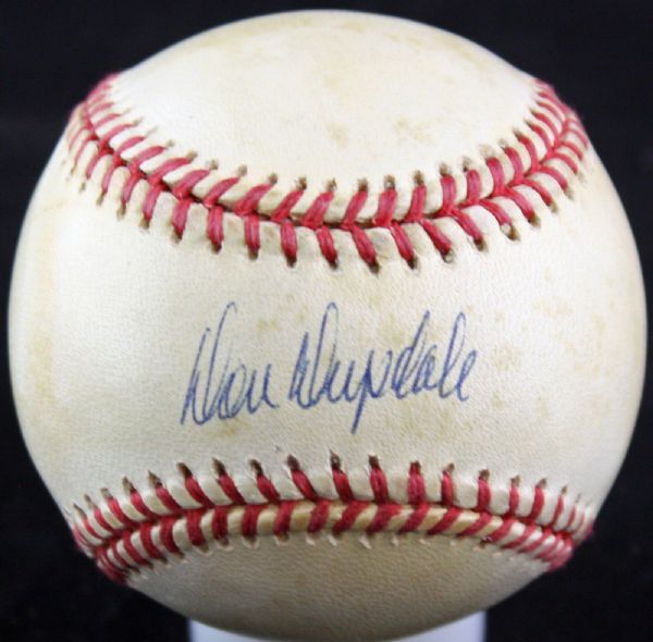 Don Drysdale Signed ONL Baseball (JSA & Upper Deck/UDA)