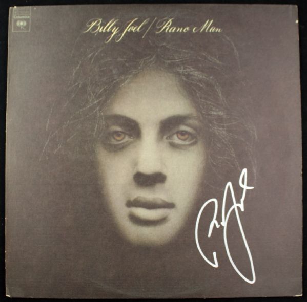 Billy Joel Signed "Piano Man" Record Album (PSA/JSA Guaranteed)