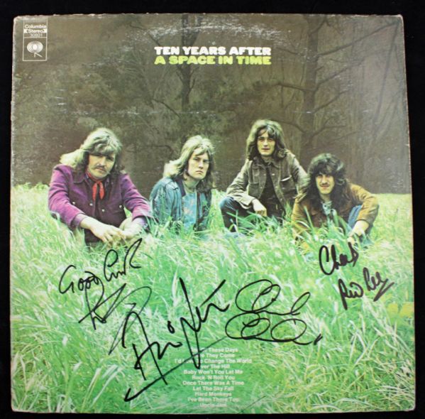 Ten Years After Signed “A Space in Time” Album (PSA/JSA Guaranteed)