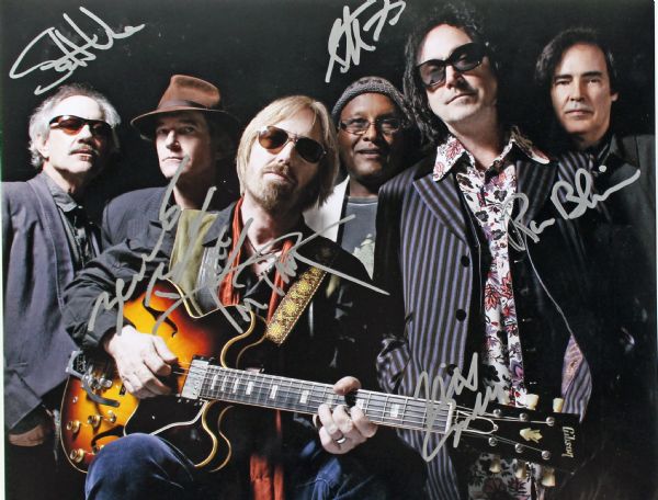 Tom Petty & The Heartbreakers Impressive Group Signed 11" x 14" Photograph (PSA/JSA Guaranteed)