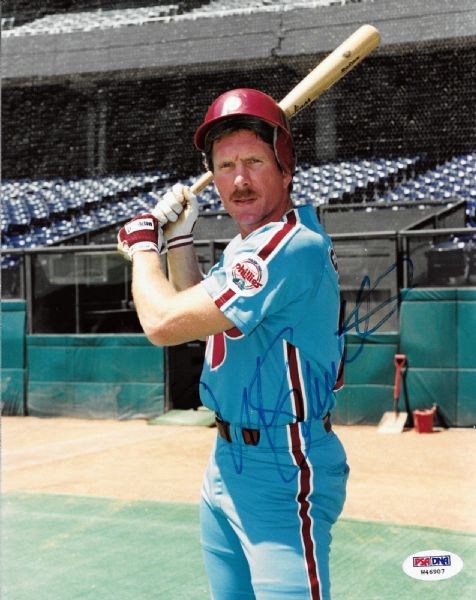 Mike Schmidt Signed 8" x 10" Color Photo (PSA/DNA)