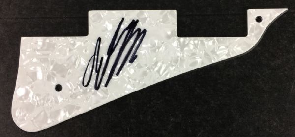 Alicia Keys Rare Signed Les Paul Style Guitar Pickguard (PSA/JSA Guaranteed)