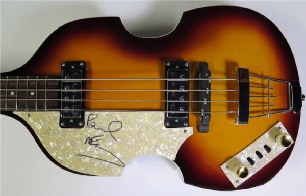 The Beatles: Paul McCartney Superbly Signed Hofner Personal Model Bass Guitar (Caiazzo LOA)