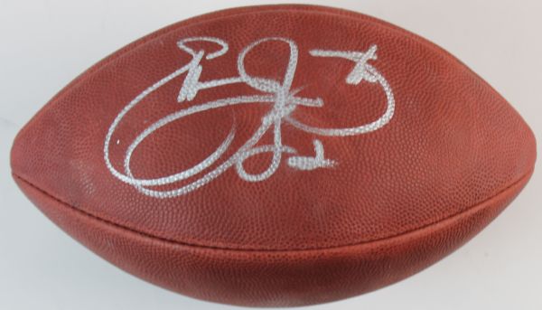 Emmitt Smith Signed NFL Leather Football (PSA/DNA)
