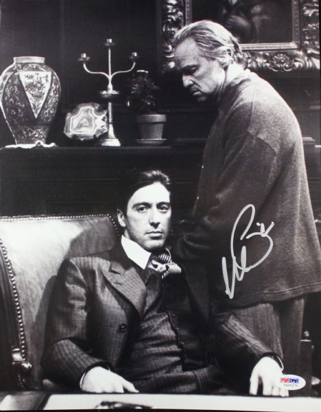 Al Pacino Near-Mint Signed 11" x 14" Godfather Photo (PSA/DNA)