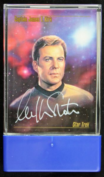 Star Trek: William Shatner Signed Trading Card (PSA/JSA Guaranteed)