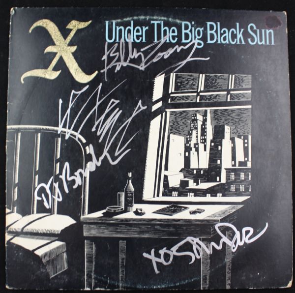 X Band Signed "Under The Black Sun" Album (PSA/JSA Guaranteed)