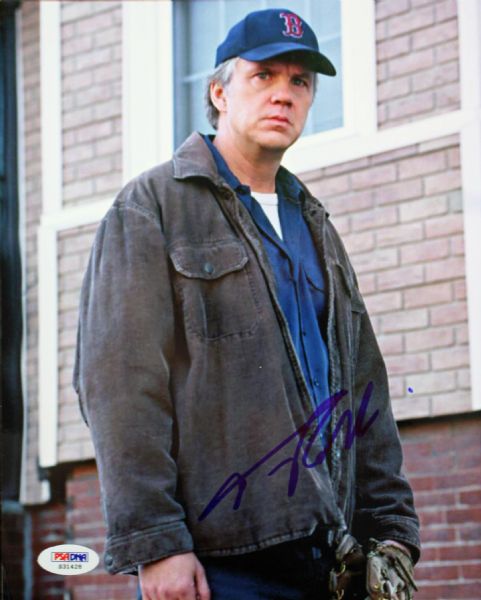 Tim Robbins Signed 8" x 10" Color Photo (PSA/DNA)