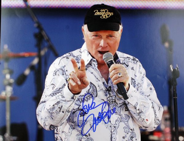 Beach Boys Mike Love Signed 11" x 14" Color Photo (PSA/JSA Guaranteed)