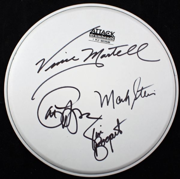 Vanilla Fudge Signed 10" Drum Head (PSA/JSA Guaranteed)