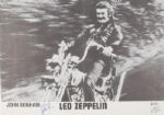 Led Zeppelin: John Bonham Ultra-Rare Signed Over-Sized "Swan Song" Promotional 16" x 11" Photo Graded MINT 9 (PSA/DNA)