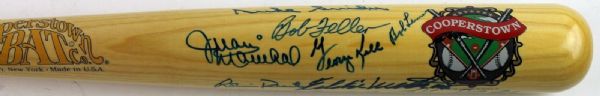 Limited Edition Cooperstown Collection Multi-Signed Baseball Bat w/ Marichal, Mathews, Snider & Others (JSA)