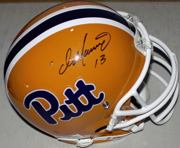 Dan Marino Signed Full Size Personal Model PROLINE Pitt Panthers Helmet (PSA/DNA)