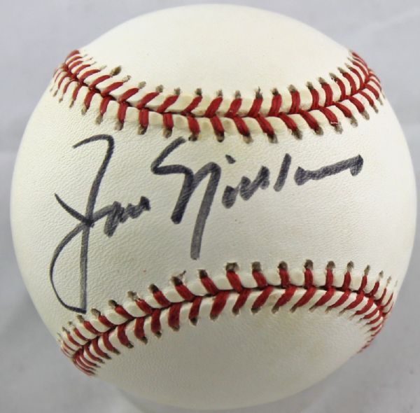 Jack Nicklaus Rare Signed OML Baseball (PSA/DNA)