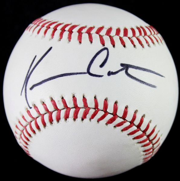 Kevin Costner Signed Near-Mint OAL Baseball (PSA/DNA)