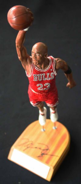 Michael Jordan Signed Limited Edition Upper Deck Figurine (UDA)