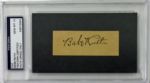 Babe Ruth Impeccable Black Fountain Pen Signature - PSA/DNA Graded GEM MINT 10!