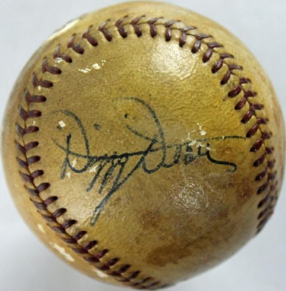 Dizzy Dean Rare Single Signed OAL (Harridge) Baseball (PSA/DNA & JSA)