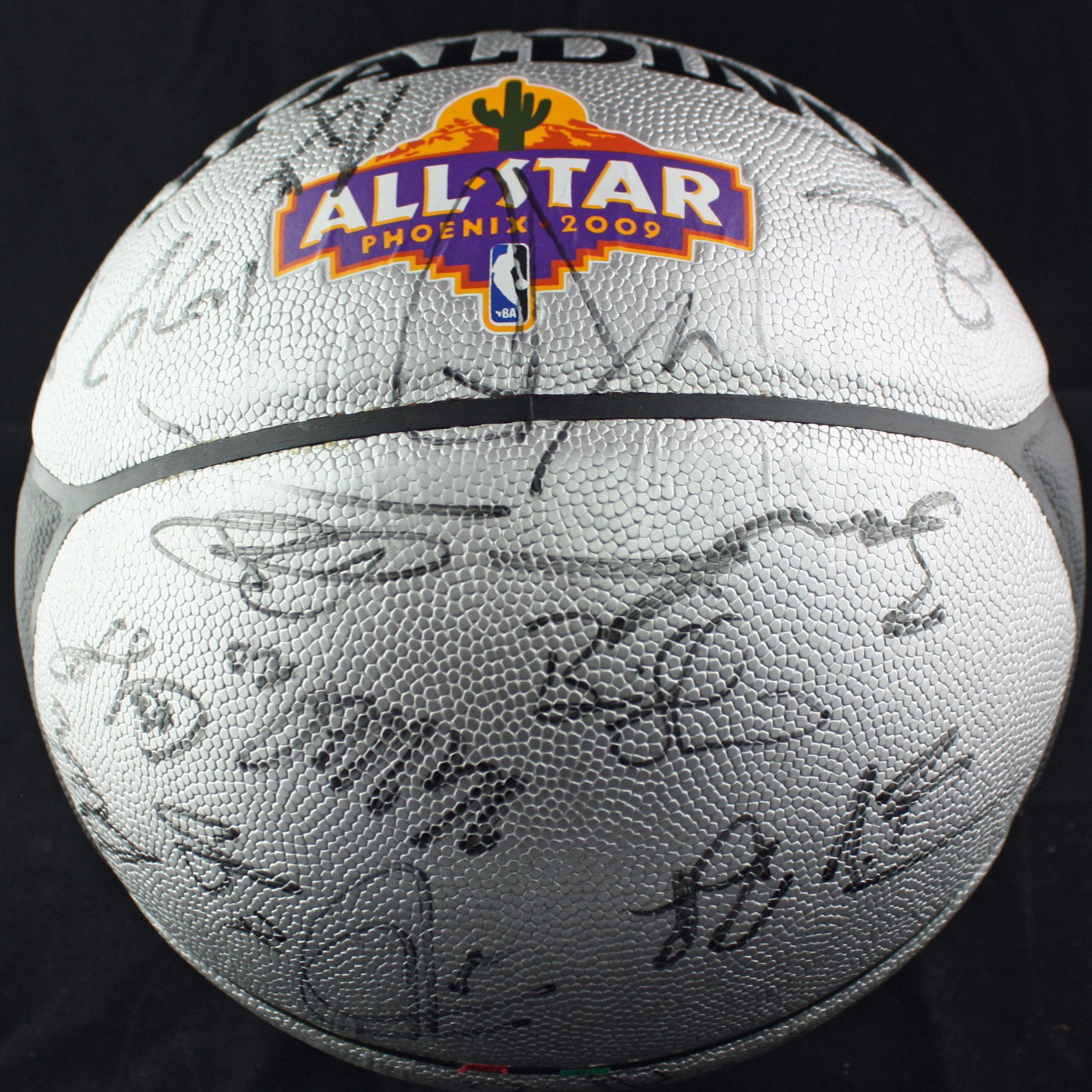 2009 NBA All-Star Game Multi-Signed Basketball