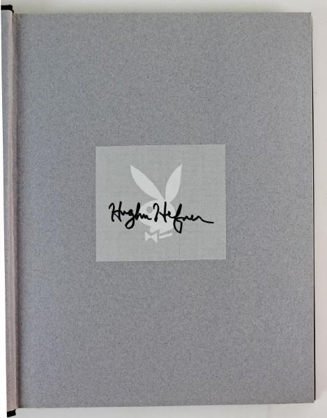Hugh Hefner Signed "Playboy - Forty Hears" Hardcover Book (PSA/DNA)