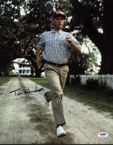 Tom Hanks Signed 11" x 14" Color Photo as "Forrest Gump" (PSA/DNA)