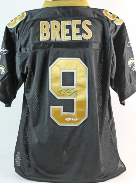 Drew Brees Signed New Orleans Saints Jersey (PSA/DNA & JSA)