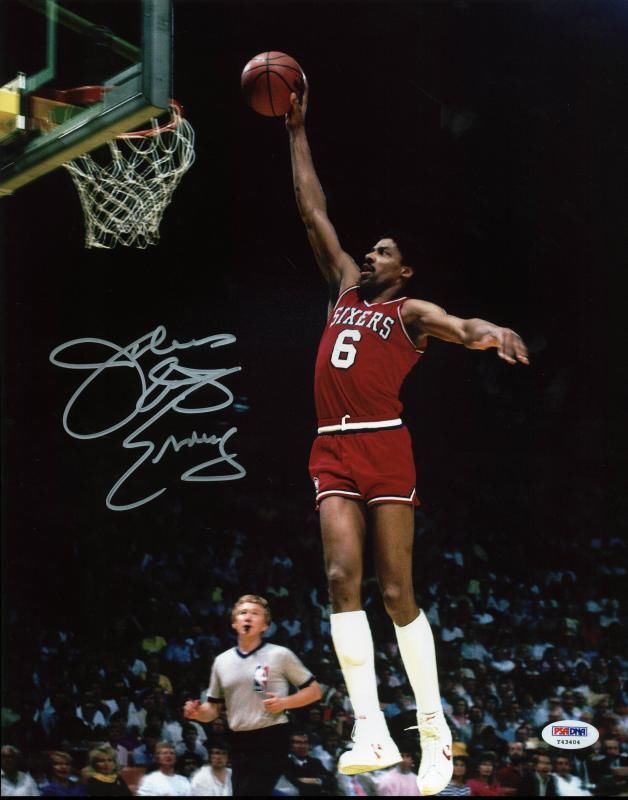 Lot Detail - Julius Erving Signed 11