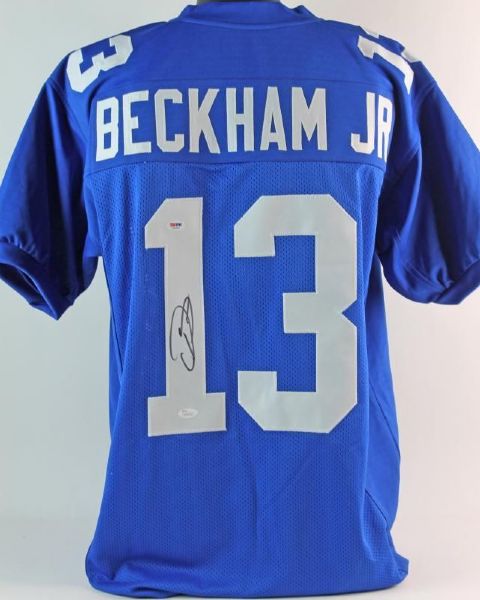Odell Beckham Jr. Signed NY Giants Jersey (PSA/DNA & JSA)