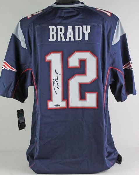 Tom Brady Signed New England Patriots Nike Jersey (PSA/DNA)