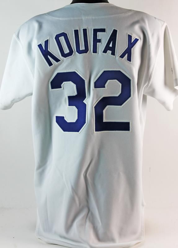 Lot Detail - Sandy Koufax Signed Rawlings Dodgers Jersey (PSA/DNA)